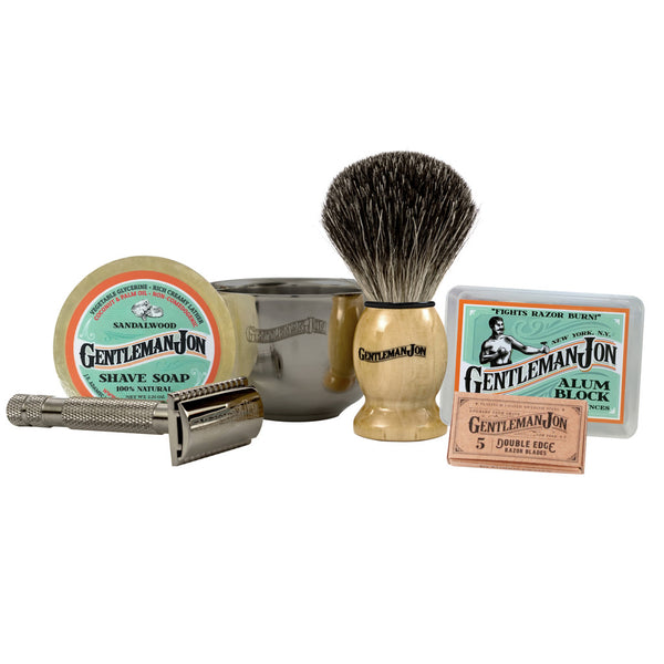Shave Kit Wet Shave Kit | Complete Kit | Gentleman Jon