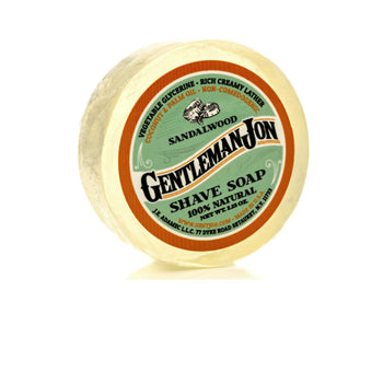 gentleman jon glycerine shave soap